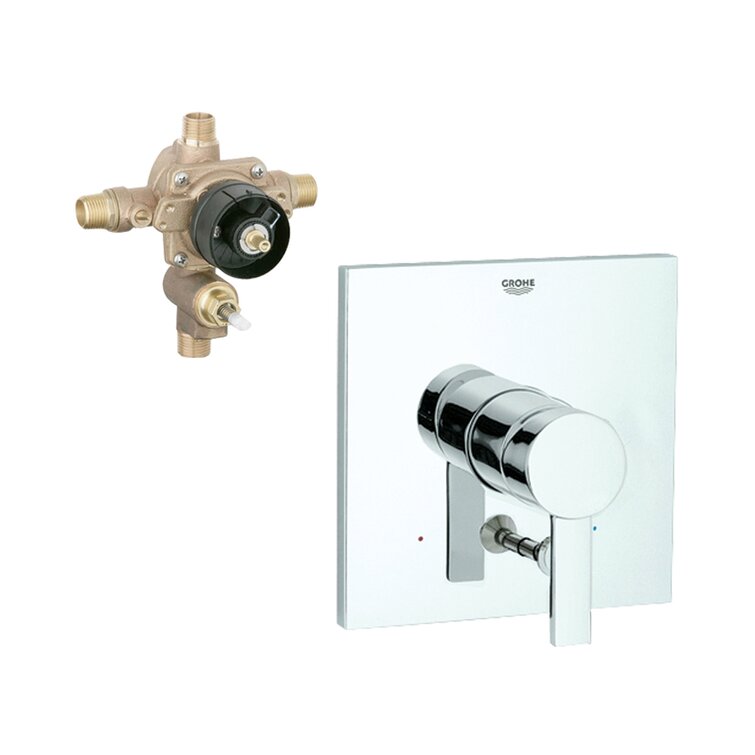 Grohe Allure K19376-35016R-000 Tub And Shower Valve Kit In Chrome, Faucets